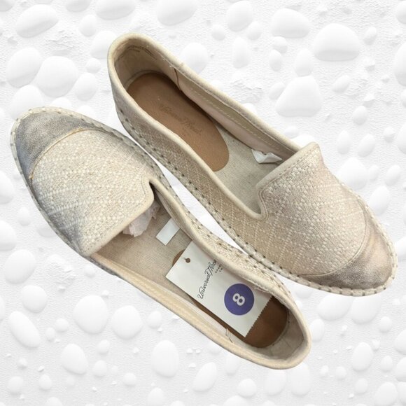 Women's Carly Woven Espadrille Flat - Universal Thread™ Cream Size 8. NWT/Box - Picture 5 of 11